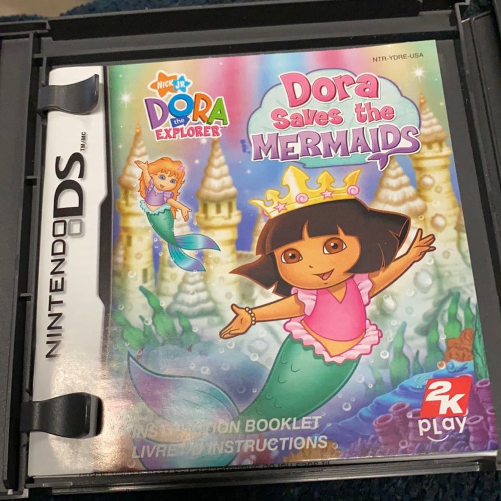 Nintendo DS, Dora the Explorer, Dora Saves the Mermaids game - Picture 3 of 5